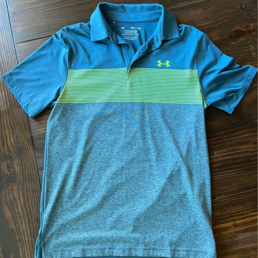 Under armor golf polo